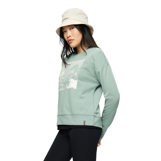 Women's Serenity Graphic Crew - US 7100