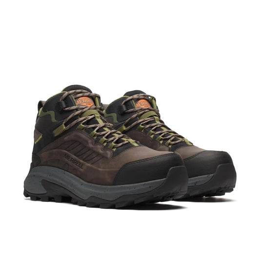 Men's Moab Speed 2 Mid Waterproof Carbon Fiber Work Boot - US 6985