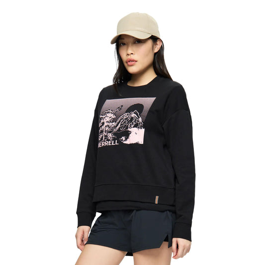 Women's Serenity Graphic Crew - US 4623