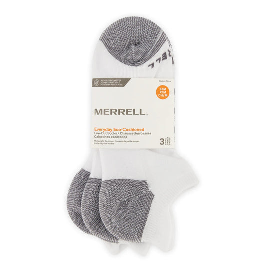 Eco Cushioned Low Cut Socks 3 Pack - US 4312