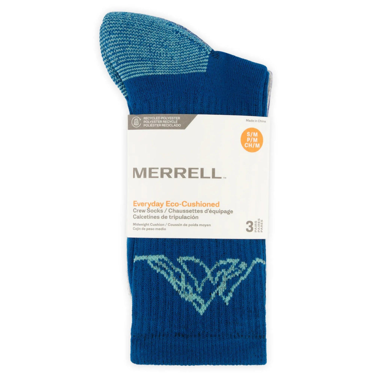 Eco Cushioned Crew 3 Pack - US 3129