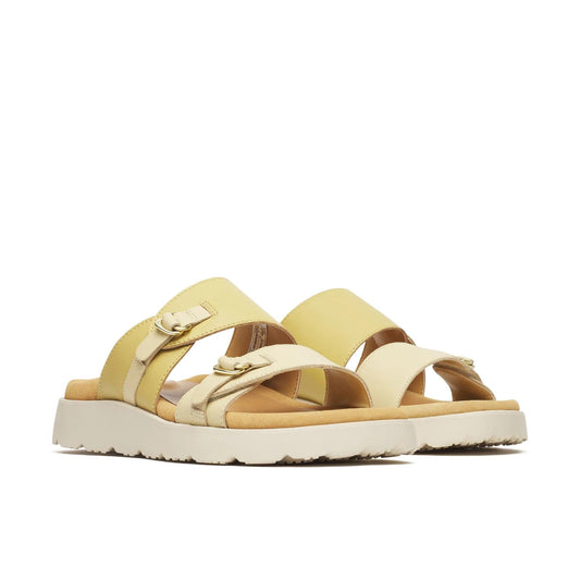 Women's Fleur Leather Slide - US 6921