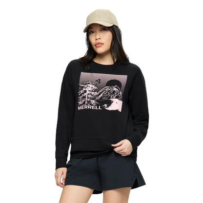 Women's Serenity Graphic Crew - US 4623