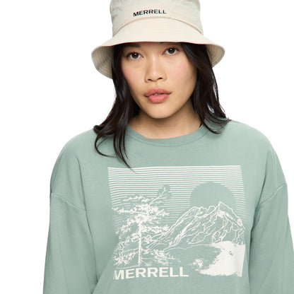 Women's Serenity Graphic Crew - US 7100