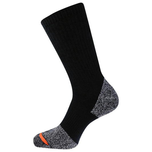 Cotton Safety Toe Boot Crew Sock - US 4365
