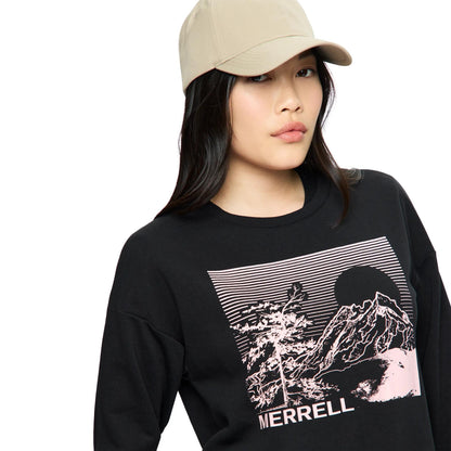 Women's Serenity Graphic Crew - US 4623