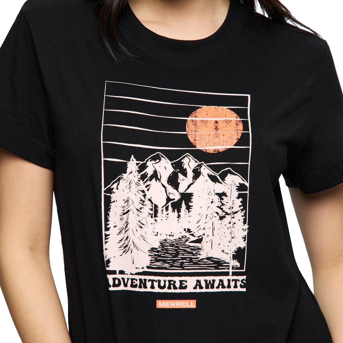 Women's Retro Adventure Graphic Tee - US 4880