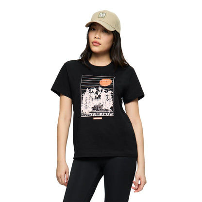 Women's Retro Adventure Graphic Tee - US 4880